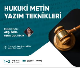 Hukuki Metin Yazım Teknikleri
