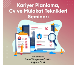 Kariyer Planlama ve CV Mülakat Teknikleri Semineri-20
