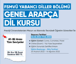 Genel Arapça Dil Kursu