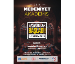 Medeniyet Akademisi Başlıyor