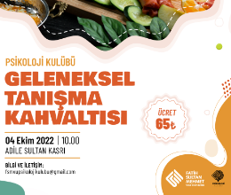 Psikoloji Kulübü Geleneksel Tanışma Kahvaltısı
