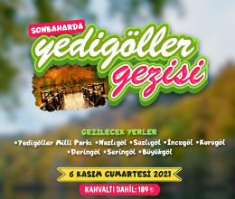 Yedigöller Gezisi