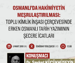 Tarih Araştırmaları Kulübü - Osmanlı'da Hakimiyetin Meşrulaştırılması