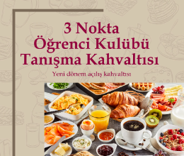 Üçnokta Kulübü Tanışma Kahvaltısı