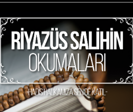 Fikir ve Aksiyon Kulübü - Riyazüs Salihin Okumaları