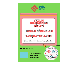 Yazılım Mühendisliği Hazırlık Öğrencileri Tanışma Toplantısı