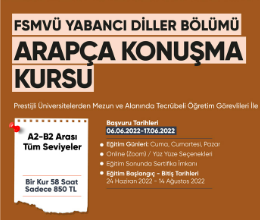 Arapça Konuşma Kursu