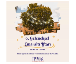 6. GELENEKSEL ÇINARALTI İFTARI