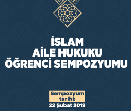 Arapça Mesleki Uygulama Kulübü - İslam Aile Hukuku Öğrenci Sempozyumu