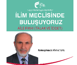 Aile Fıkhı Konferansı (Talak ve İddet)