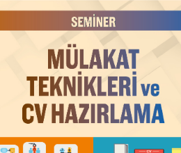 Yeni Nesi ARGE - Mülakat Teknikleri ve Cv Hazırlama