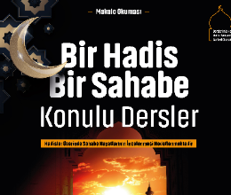 Mavi Mürekkep Kulübü / Bir Sahabe Bir Hadis
