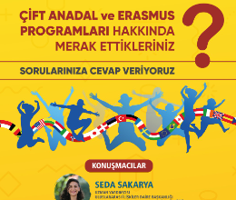 Çift Anadal ve Erasmus