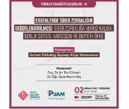 Ergenlerde Siber Zorbalığın Değerlendirilmesi