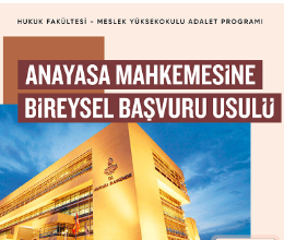 Anayasa Mahkemesine Bireysel Başvuru Usulü