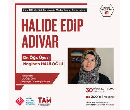 Derste Misafir Var 11 / Halide Edip Adıvar