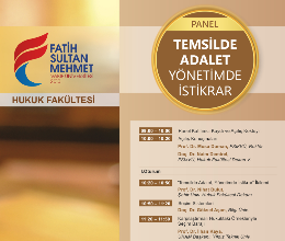 Temsilde Adalet Yönetimde İstikrar Paneli