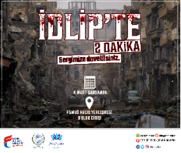 İdlip'te İki Dakika Resim Sergisi