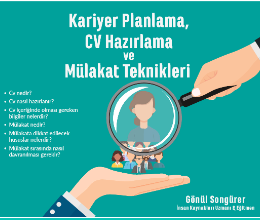 Kariyer Planlama CV Hazırlama ve Mülakat Teknikleri