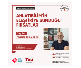 Derste Misafir Var 18/ Anlatıbilim'in Eleştiriye Sunduğu Fırsatlar