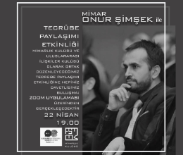 Dr. Öğr. Üyesi Onur Şimşek  ile Tecrübe Paylaşım