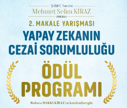 Şehit C. Savcısı Mehmet Selim Kiraz Anısına 2. Makale Yarışması Ödül Töreni