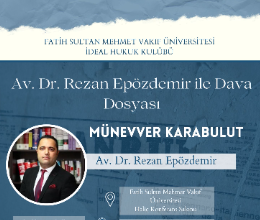 İdeal Hukuk Kulübü - Konferans