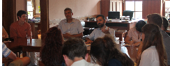 Enstitü Müdürümüz Prof.Dr. Recep Şentürk'ün IES Abroad programı öğrencileri ile söyleşisi