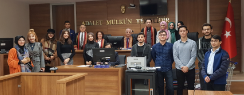 İstanbul Bölge Adliyesi İş Sahası Gezisi