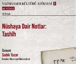 Nüshaya Dair Notlar: Tashîh
