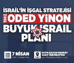 ODED YİNON: Büyük İsrail Planı