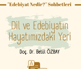 Dil ve Edebiyatın Hayatımızdaki Yeri