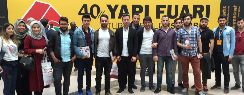 İnşaat Mühendisliği Öğrencilerimizle Yapı Fuarı’ndaydık