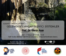 Geleneksel Ahşap Taşıyıcı Sistemler Konulu Seminer Gerçekleştirildi