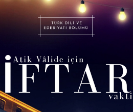 Türk Dili ve Edebiyatı Bölümü - İftar