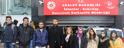 Denetimli Serbestlik Müdürlüğü İş Sahası Gezisi