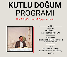Örnek Kişilik: Sevgili Peygamberimiz