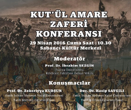 Kut'ül Amare Zaferi Konferansı