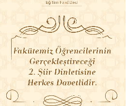 Şiir Dinletisi