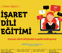 İşaret Dili Eğitimi / Mavi Mürekkep Kulübü