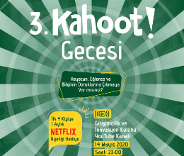 3.lKahoot Gecesi / Girişimcilik ve İnovasyon Kulübü