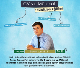 CV ve Mülakat Teknikleri Eğitimi