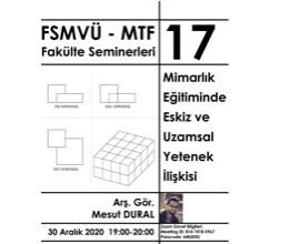 Fakülte Seminerleri - 17 Online / Arş. Gör. Mesut DURAL