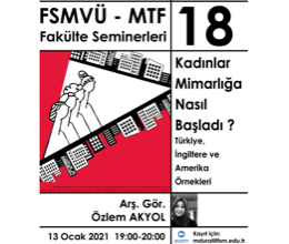Fakülte Seminerleri - 18 Online / Arş. Gör. Özlem AKYOL