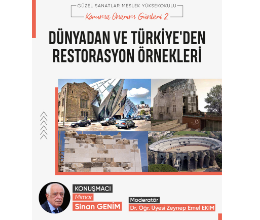 Dünyadan ve Türkiye'den Restorasyon Örnekleri