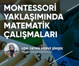 Montessori Yaklaşımında Matematik Çalışmaları
