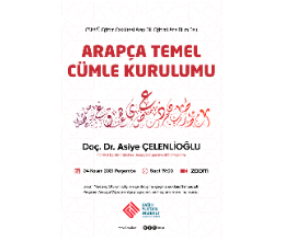 Arapça Temel Cümle Kurulumu