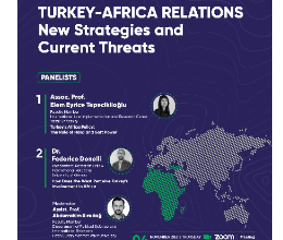 Turkey-Africa Relations: New Strategies and Current Threats