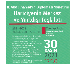 II. Abdülhamid’in Diplomasi Yönetimi: Hariciyenin Merkez ve Yurtdışı Teşkilatı