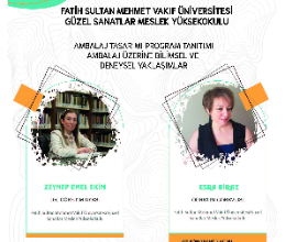 Ambalaj Tasarımı Program Tanıtımı Ambalaj Üzerine Bilimsel ve Deneysel Yaklaşımlar